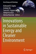 Innovations in Sustainable Energy and Cleaner Environment (en Anglais)