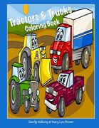 Tractors & Trucks Coloring Book (en Inglés)