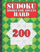 Sudoku books for adults hard: 200 Sudokus from hard with solutions for adults Gifts Sudoku hard book Watermelon Lover adults, kids (en Inglés)