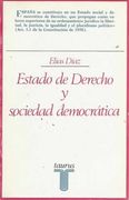 Estado de Derecho y Sociedad Democratica (15ª Ed. )