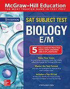 Mcgraw-Hill Education sat Subject Test Biology e (libro en inglés)