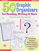 50 graphic organizers for reading, writing & more,reproducible templates, student samples, and easy strategies to support every learner (en Inglés)