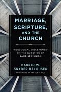 Marriage, Scripture, and the Church: Theological Discernment on the Question of Same-Sex Union (en Inglés)