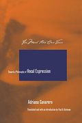for more than one voice,toward a philosophy of vocal expression (en Inglés)