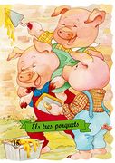 Els tres porquets (Encunyats clàssics) (en Catalán)