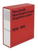 Neue Grafik: New Graphic Design: Graphisme Actuel: 1958-1965 (en Inglés)