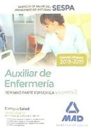 Auxiliar de Enfermería del Servicio de Salud del Principado de Asturias (Sespa). Temario Parte Específica Volumen 2