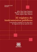 El registro de instrumentos públicos
