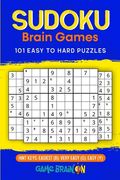 Sudoku Brain Games: 101 Easy To Hard Puzzles (en Inglés)