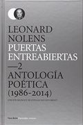Puertas entreabiertas 2: Antología poética (1986-2014)
