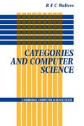 Categories and Computer Science Paperback (Cambridge Computer Science Texts) (en Inglés)