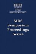 silicon carbide 2008 materials, processing and devices: volume 1069