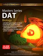 DAT Masters Series Biology: Comprehensive Preparation and Practice for the Dental Admission Test Biology by Gold Standard DAT (en Inglés)