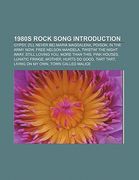 1980s rock song introduction: gypsy, (i'll never be) maria magdalena, poison, in the army now, free nelson mandela, twistin' the night away