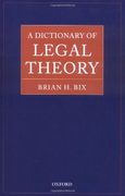a dictionary of legal theory