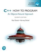 C++ how to Program, Global Edition