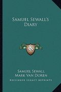 samuel sewall's diary (en Inglés)