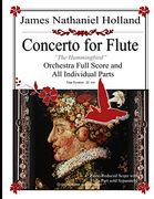 Flute Concerto "The Hummingbird": Full Score and Individual Parts (en Anglais)