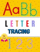 AaBb Letter Tracing Age 3 to 5 123: Alphabet Handwriting Practice Workbook For Pre-K And Kindergarten. Size (8.5x11 ) pages 110, Bonus - Blank Handwri (en Inglés)