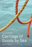 Carriage of Goods by Sea (en Inglés)