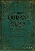 The Holy Qur'an: English Translation, Commentary and Notes With Full Arabic Text (en Inglés)