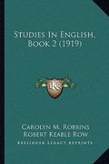 studies in english, book 2 (1919) (en Inglés)