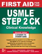 First aid for the Usmle Step 2 ck, Eleventh Edition (en Inglés)