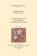 Alberti de Saxonia Quaestiones in Aristotelis de Caelo: Edition Critique (en Francés)