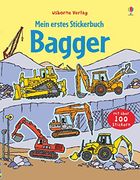 Mein Erstes Stickerbuch: Bagger (en Alemán)