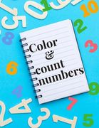 Color & count numbers: Book for toddler & kids ages 1-4, simple way to learn the numbers by coloring (8.5 x 11)inch (en Inglés)