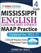 Grade 4 English Language Arts Literacy (ELA) Practice Workbook and Full-length Online Assessments: MAAP Study Guide (en Inglés)