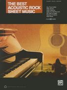 the best acoustic rock sheet music (en Inglés)