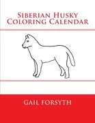 Siberian Husky Coloring Calendar