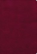 Nasb Super Giant Print Reference Bible, Burgundy: New American Standard Bible, Super Giant Print Reference Bible, Leathertouch, Burgundy (en Inglés)