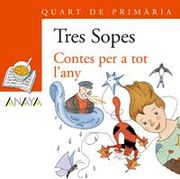 Blíster  " Contes per a tot l ' any "  4º de Primaria (C. Valenciana) (Libros Infantiles - Plan Lector - Tres Sopes (C. Valenciana))