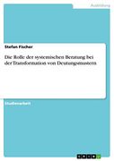 Die Rolle der Systemischen Beratung bei der Transformation von Deutungsmustern (en Alemán)
