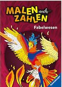 Ravensburger Malen Nach Zahlen Fabelwesen - 32 Motive - 32 Motive für Stiftepackungen mit 24 Farben (Stifte Nicht Enthalten) - Malbuch mit Nummerierten Ausmalfeldern für Fortgeschrittene Fans der Reihe (en Alemán)