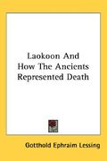 laokoon and how the ancients represented death