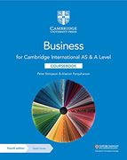 Cambridge International as & a Level Business Cours With Digital Access (2 Years) (en Inglés)