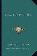 pleas for progress (en Inglés)