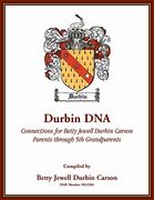 Durbin Dna: Connections for Betty Jewell Durbin Carson, Parents Through 5th Grandparents (en Inglés)