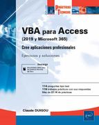 Vba Para Access (2019 y Microsoft 365)