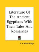 literature of the ancient egyptians with their tales and romances