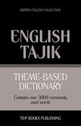 Theme-based dictionary British English-Tajik - 3000 words