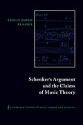 Schenker's Argument and the Claims of Music Theory (Cambridge Studies in Music Theory and Analysis) (en Inglés)