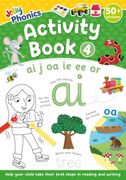 Jolly Phonics Activity Book 4. in Precursive Letters (British English edition)
