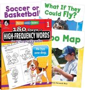 Learn-At-Home: High-Frequency Words Bundle Grade 1: 4-Book Set (en Inglés)