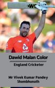 Dawid Malan Color: England Cricketer (en Inglés)