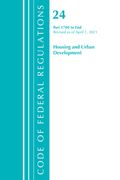 Code of Federal Regulations, Title 24 Housing and Urban Development 1700-End, Revised as of April 1, 2021 (en Inglés)