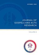 Journal of Gospels and Acts Research Vol. 8 (en Inglés)